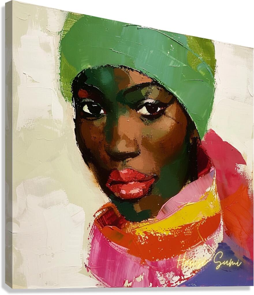 Vivid Grace Canvas Print