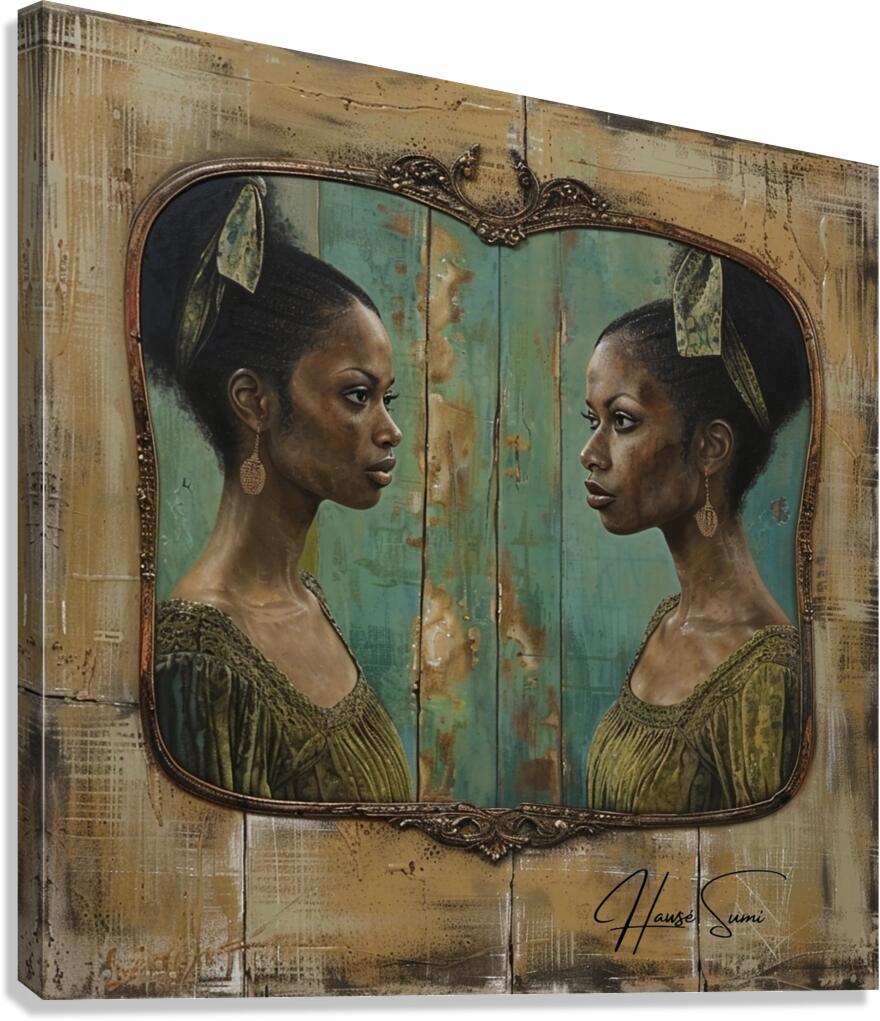 Double Vision Canvas Print