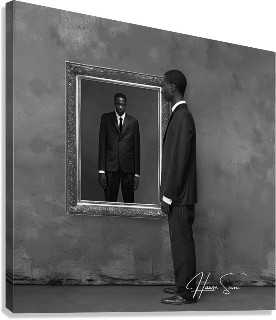 The Suit of Reflection Canvas Print