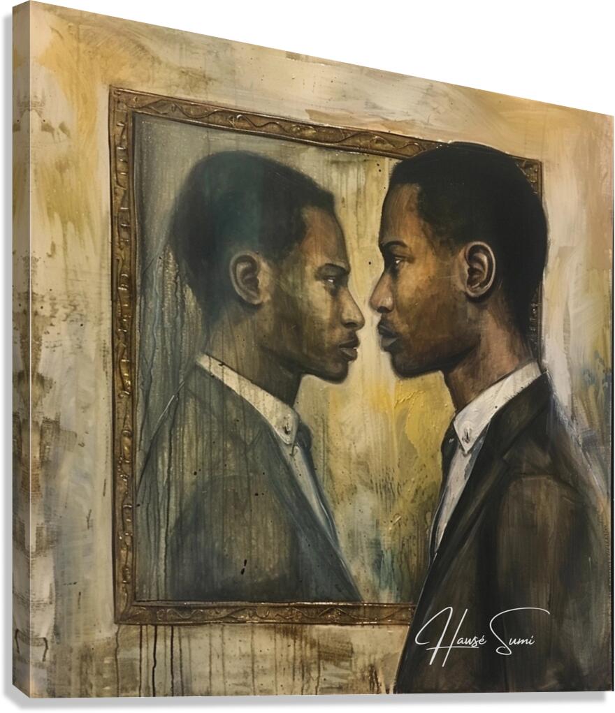 Mirror of Resolve Canvas Print
