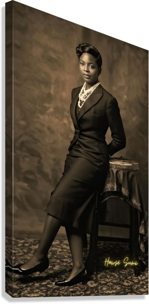 Regal Poise Canvas Print