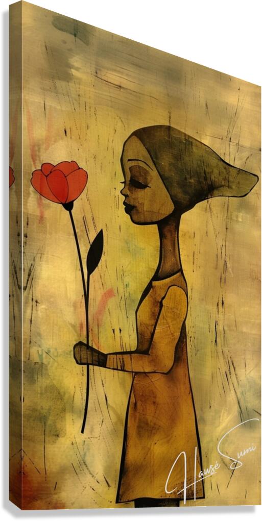 Flower of Hope Canvas Print