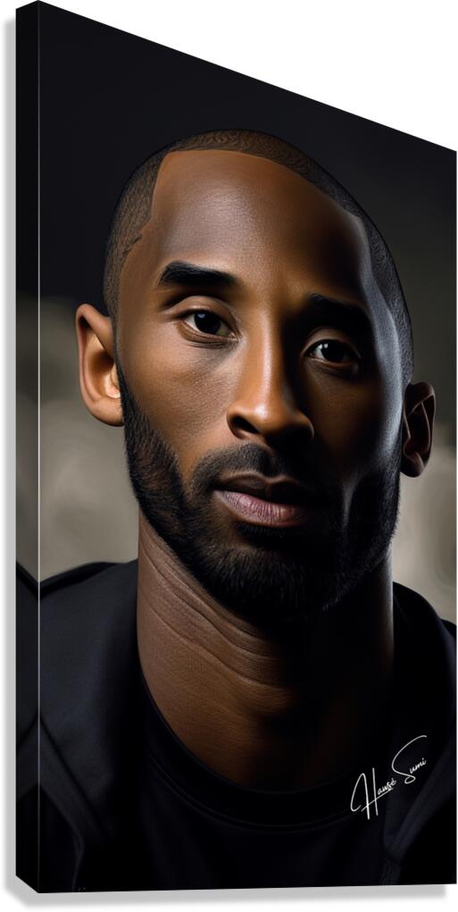 Determined in Black Canvas Print