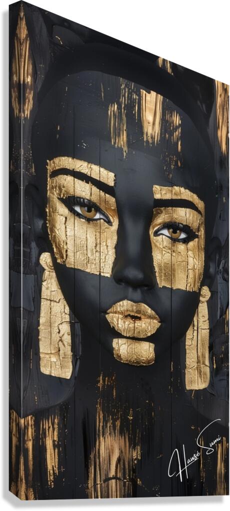 Golden Empress Canvas Print