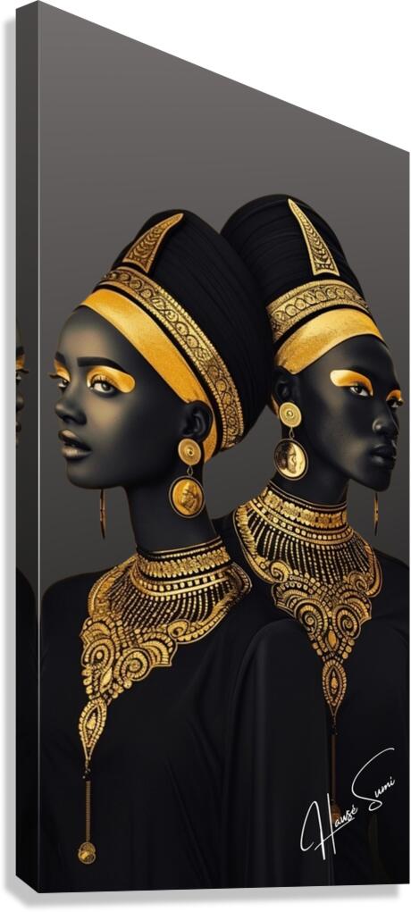 Twin Guardians Canvas Print