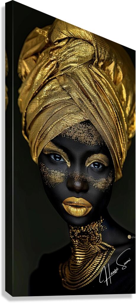 Golden Mystique Canvas Print