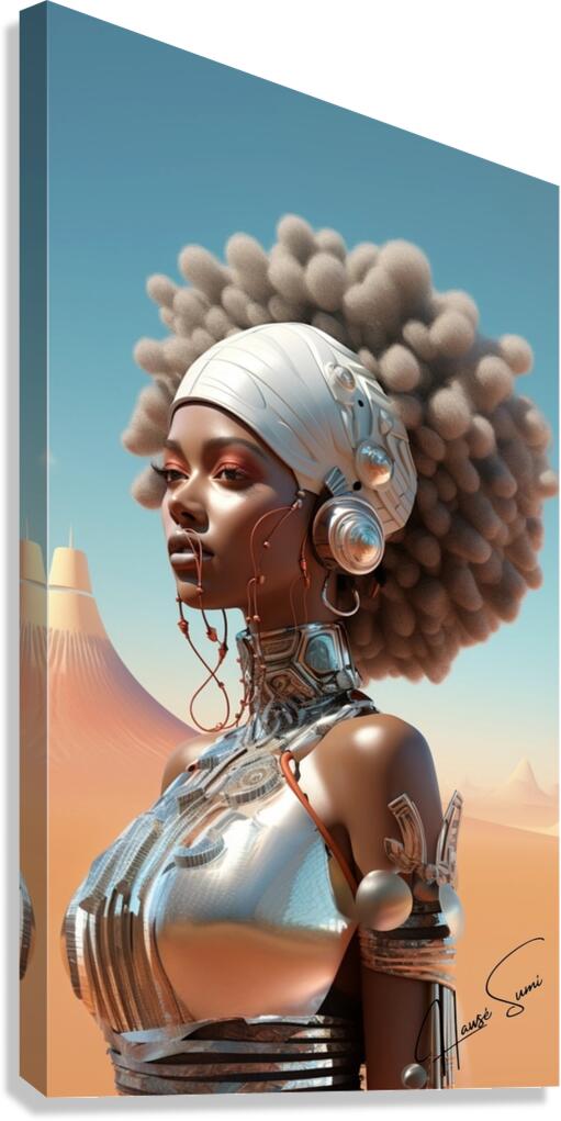 Desert Vanguard Canvas Print