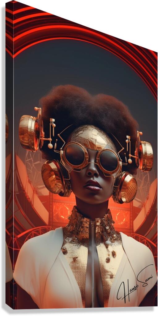 The Oracle of Lumina Canvas Print