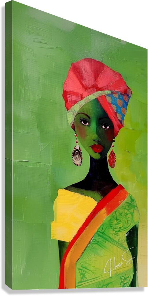Emerald Grace Canvas Print