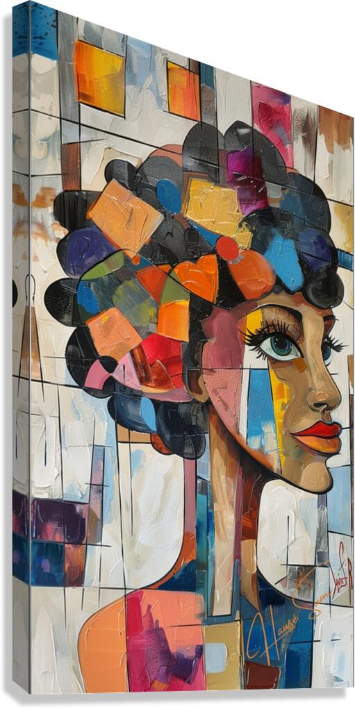 Imani The Bold Canvas Print