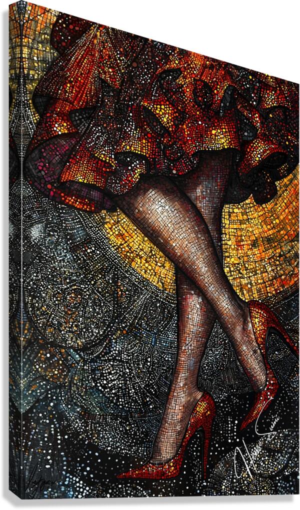 Midnight Tango Canvas Print