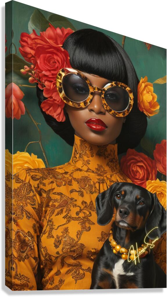 Flora Royale Canvas Print