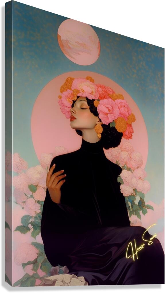 Ethereal Bloom Canvas Print