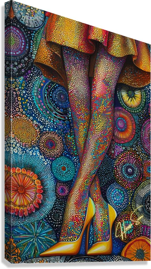 Celestial Strut Canvas Print