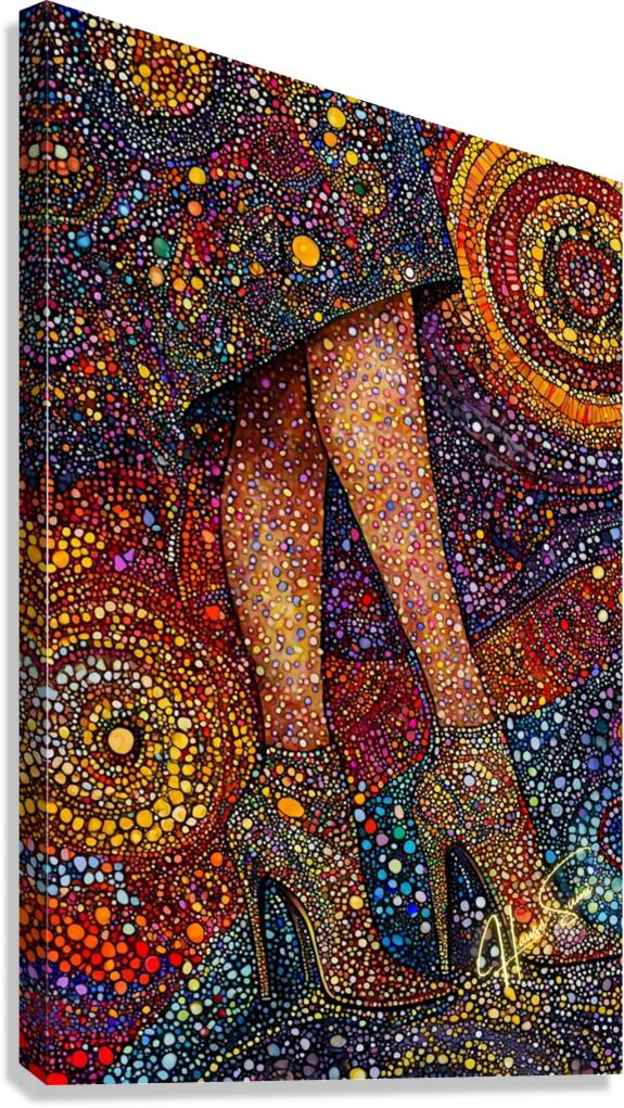 Spectrum of Elegance Canvas Print