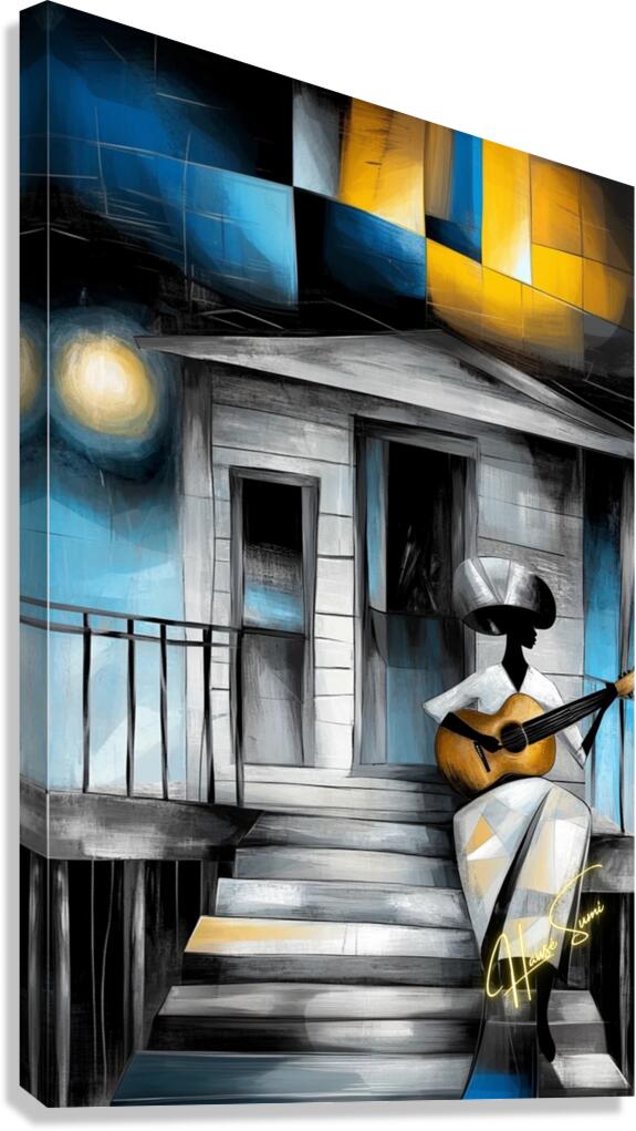 Ballad Under the Moon Canvas Print