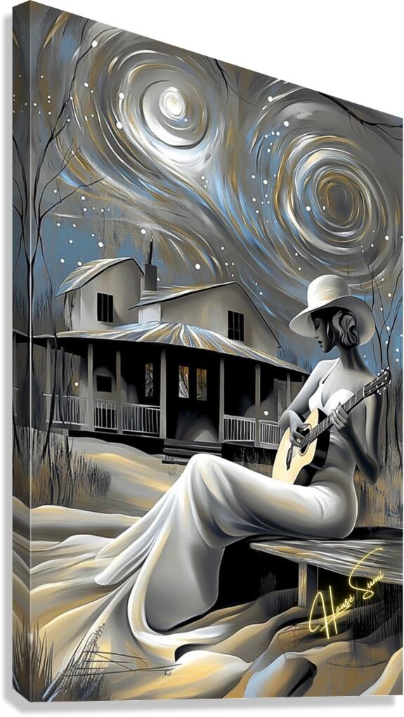 Serenade in Starlight Canvas Print