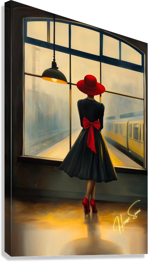 The Last Train Canvas Print