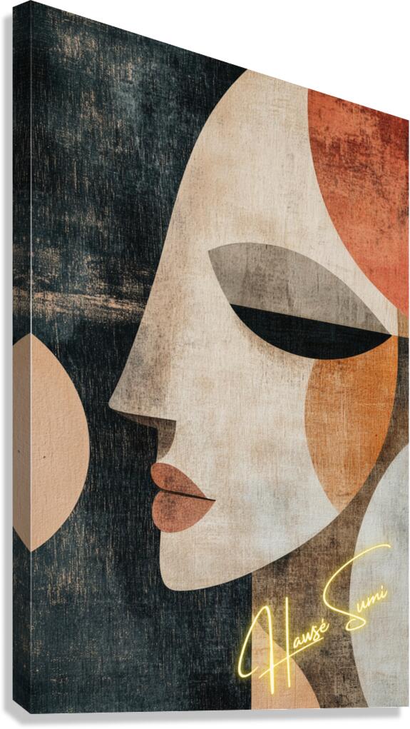 Whispers of Geometry Canvas Print