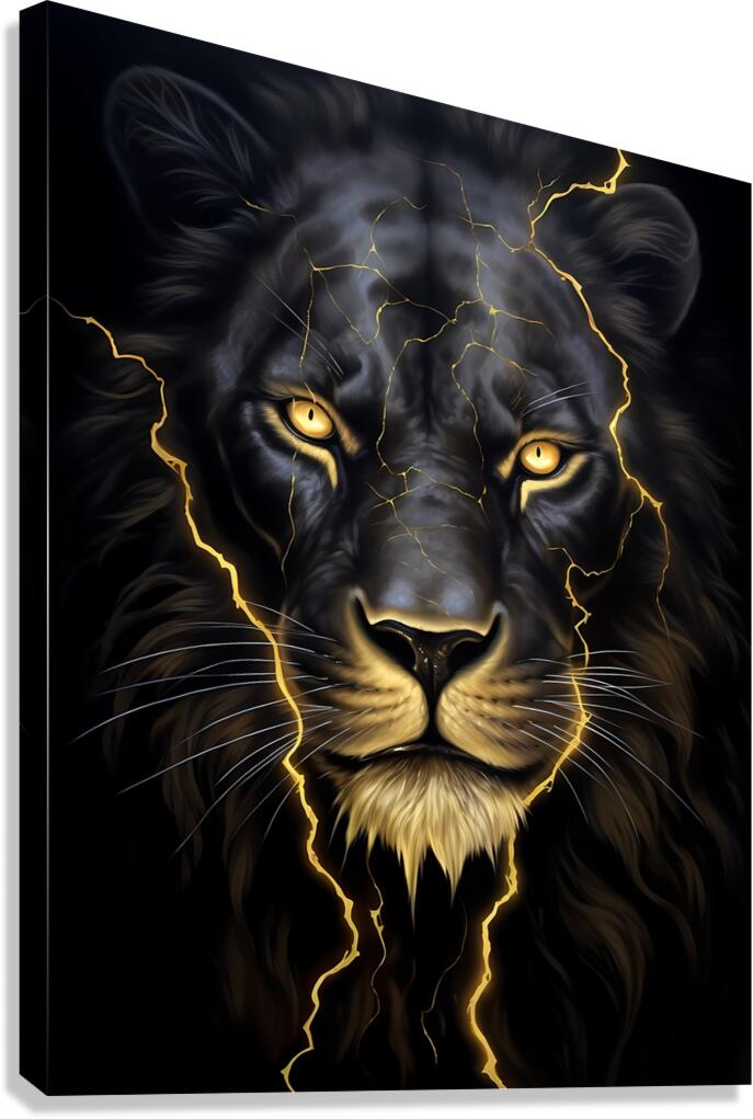 Thunder Roars in Silence Canvas Print