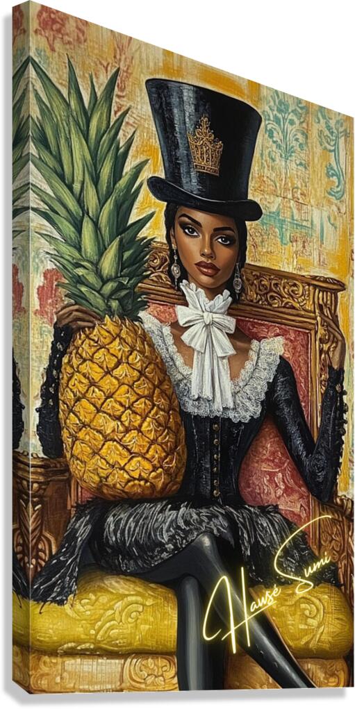 Fruit of Her Throne Canvas Print