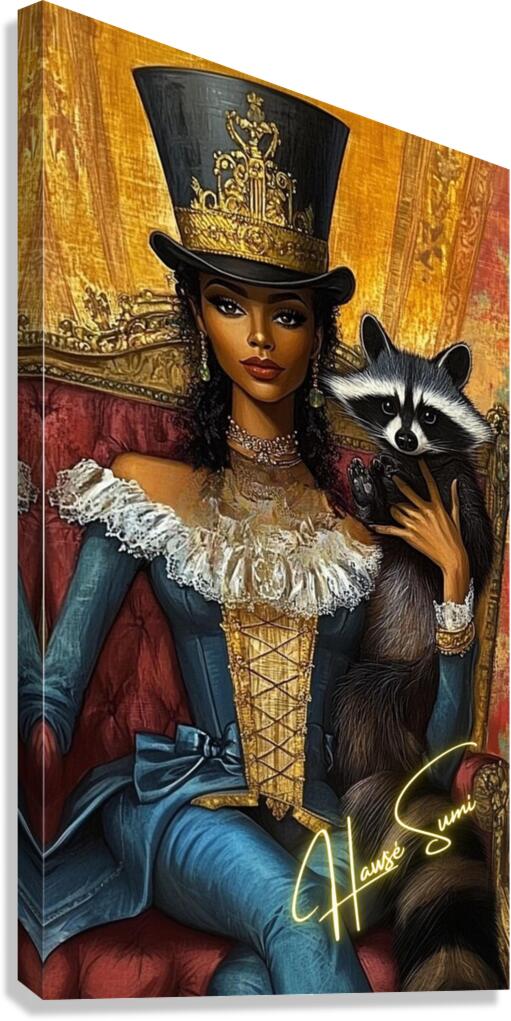 The Baroness of the Bayou Canvas Print