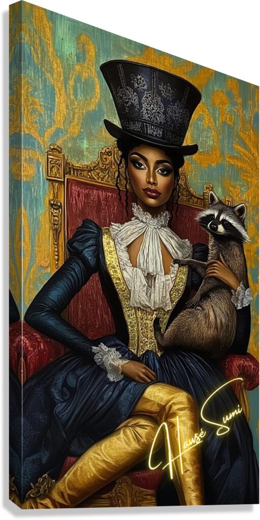 The Aristocrat of Mischief Canvas Print