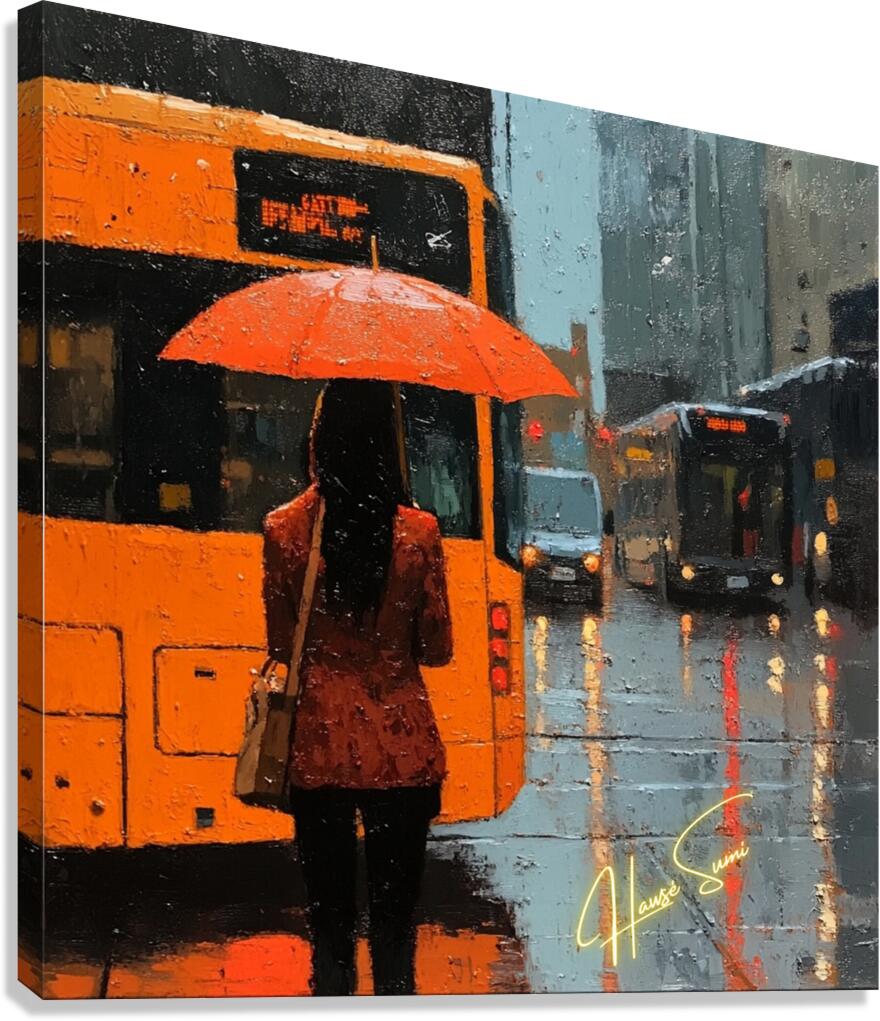 She Waited in Colo Canvas Print