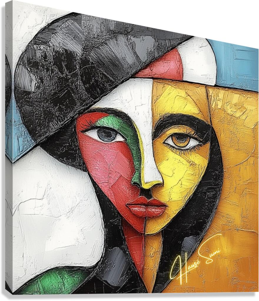 Unmasked Continuum Canvas Print