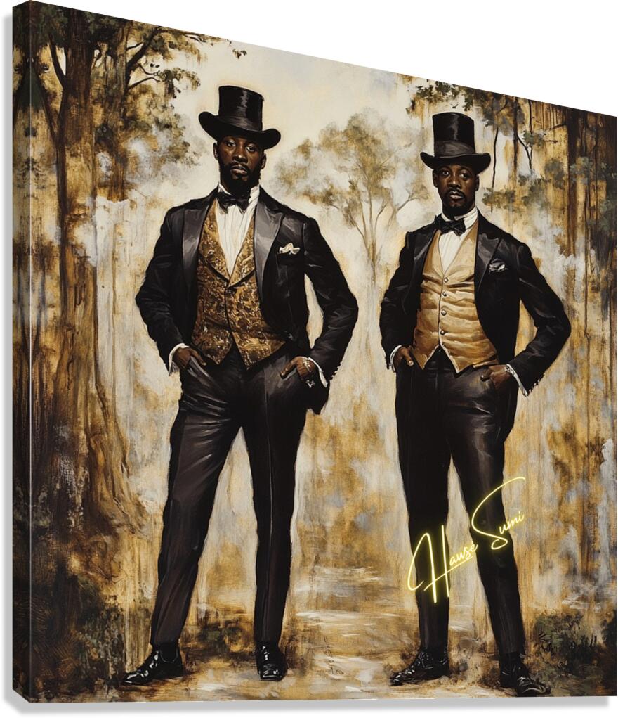 Bloom & Bowtie Canvas Print