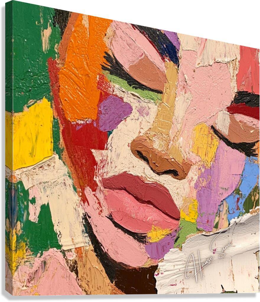 Dream in Palette Canvas Print