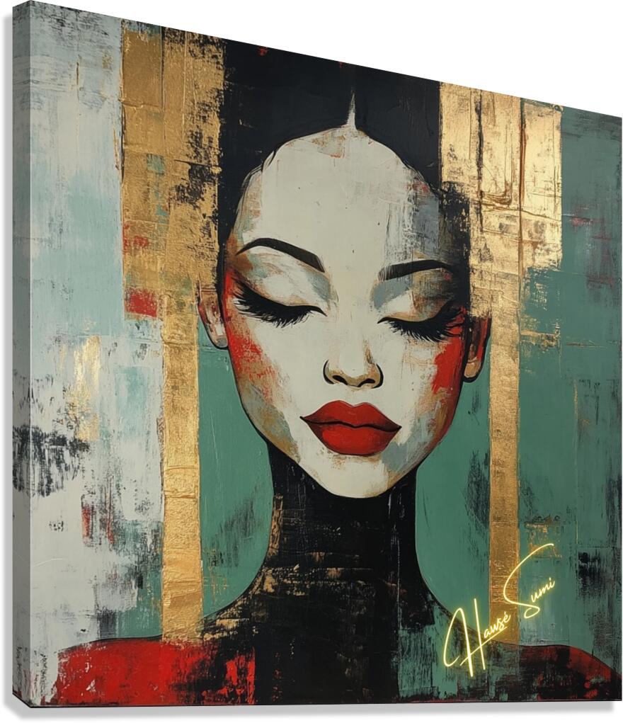 Golden Silence Canvas Print