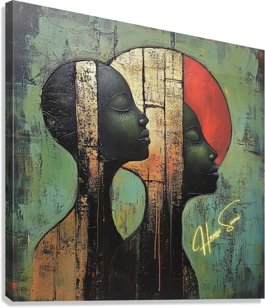 Sun Behind My Shadow Canvas Print