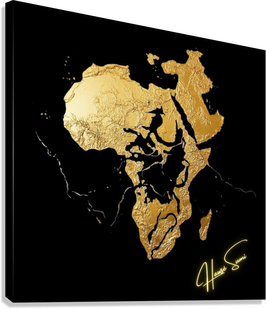 The Nerve Map Canvas Print