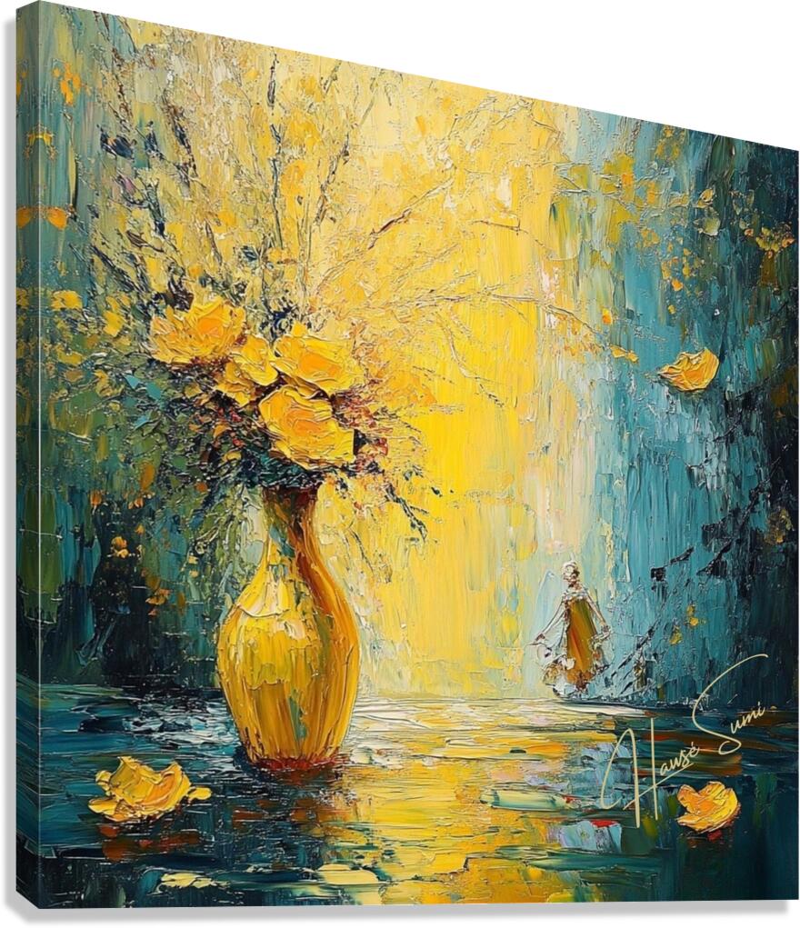 Whispers of the Vase Canvas Print
