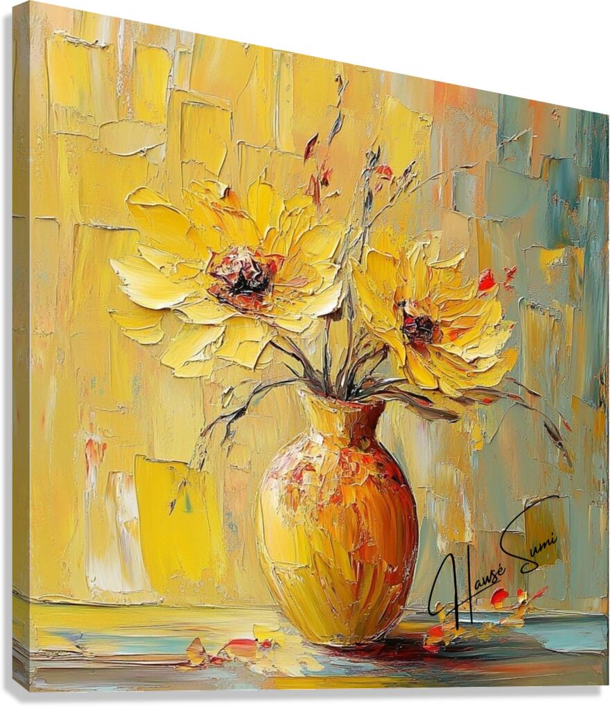 Twin Suns Canvas Print