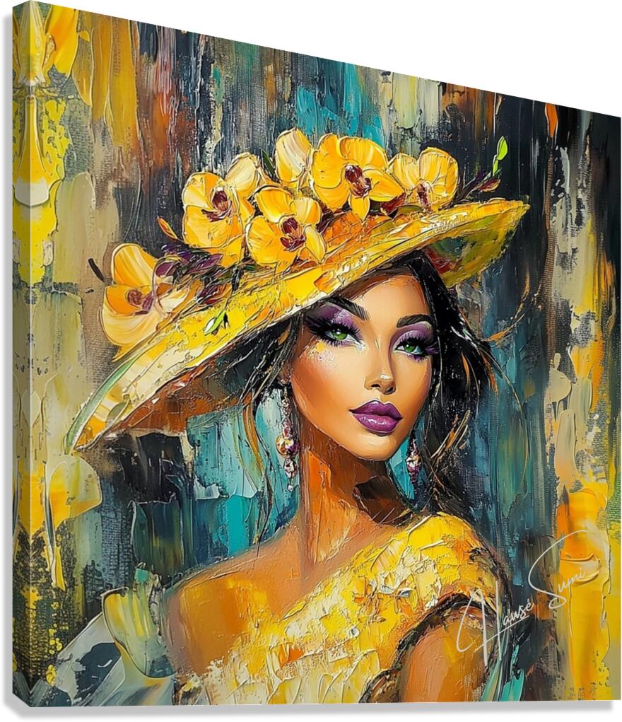 Orchid Reign Canvas Print