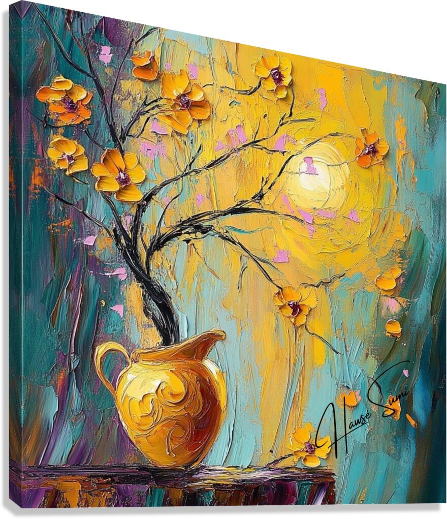 Sun-Kissed Silence Canvas Print