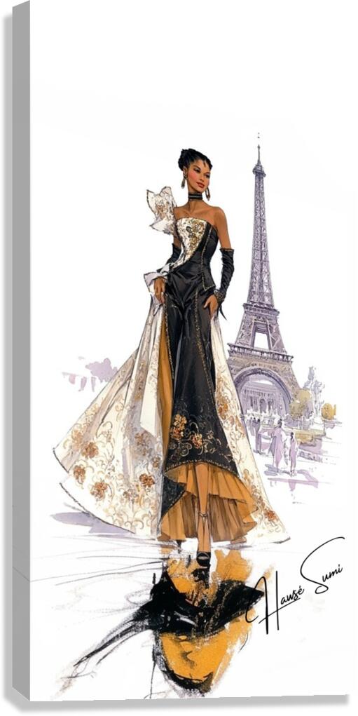 Baroque Heiress Canvas Print