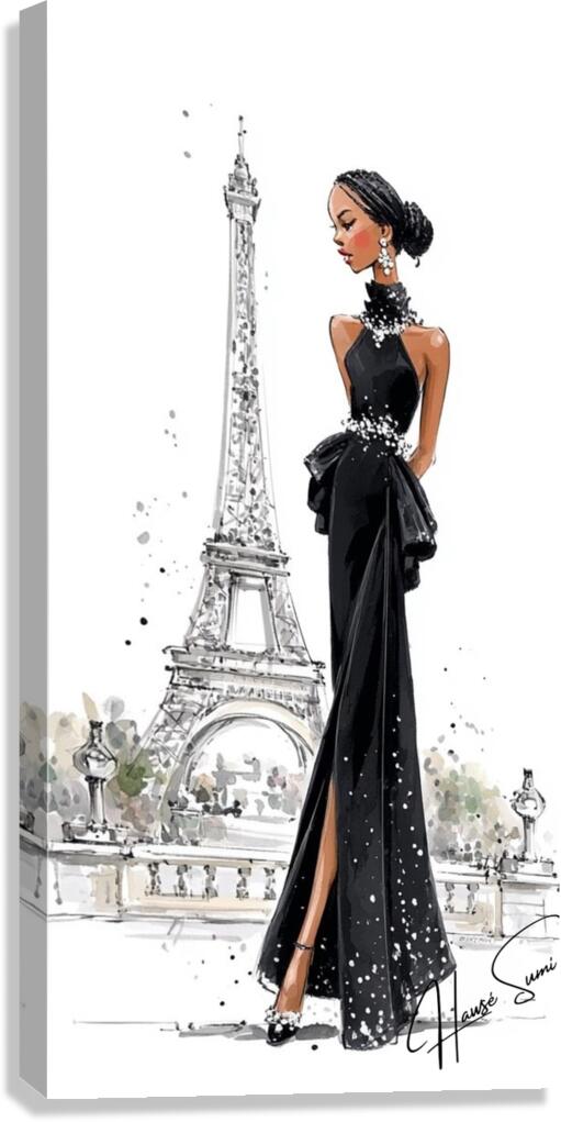 Noir Muse Canvas Print