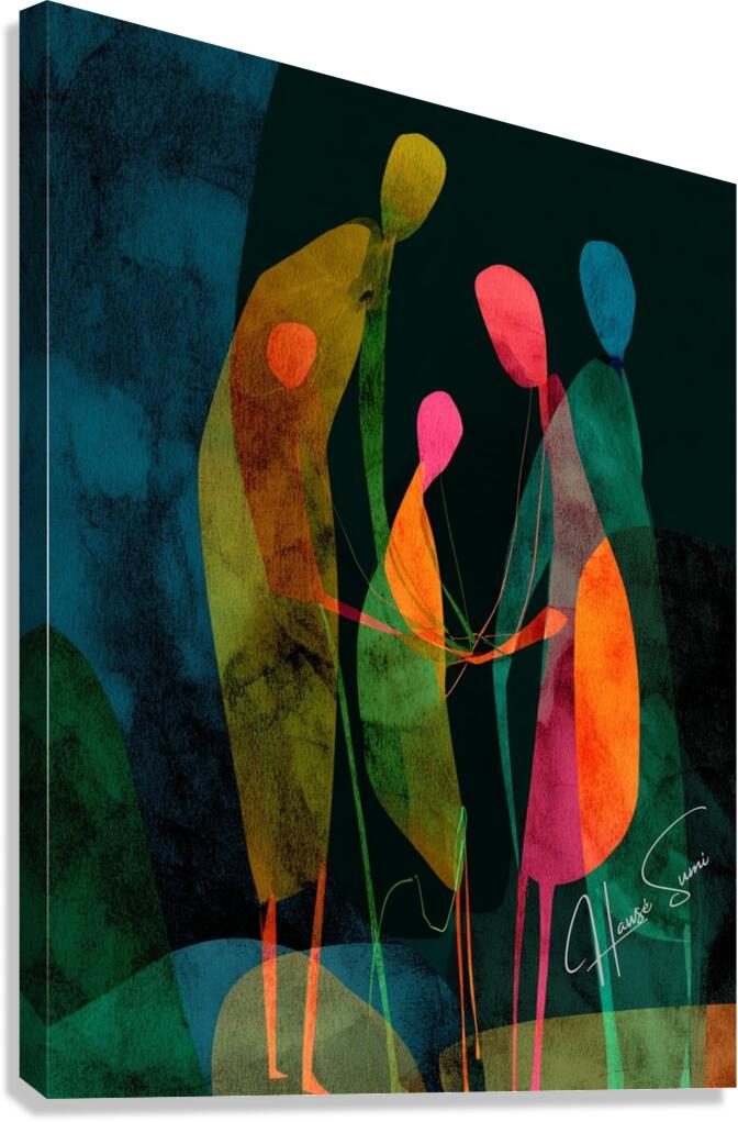 Gathering of Light Canvas Print