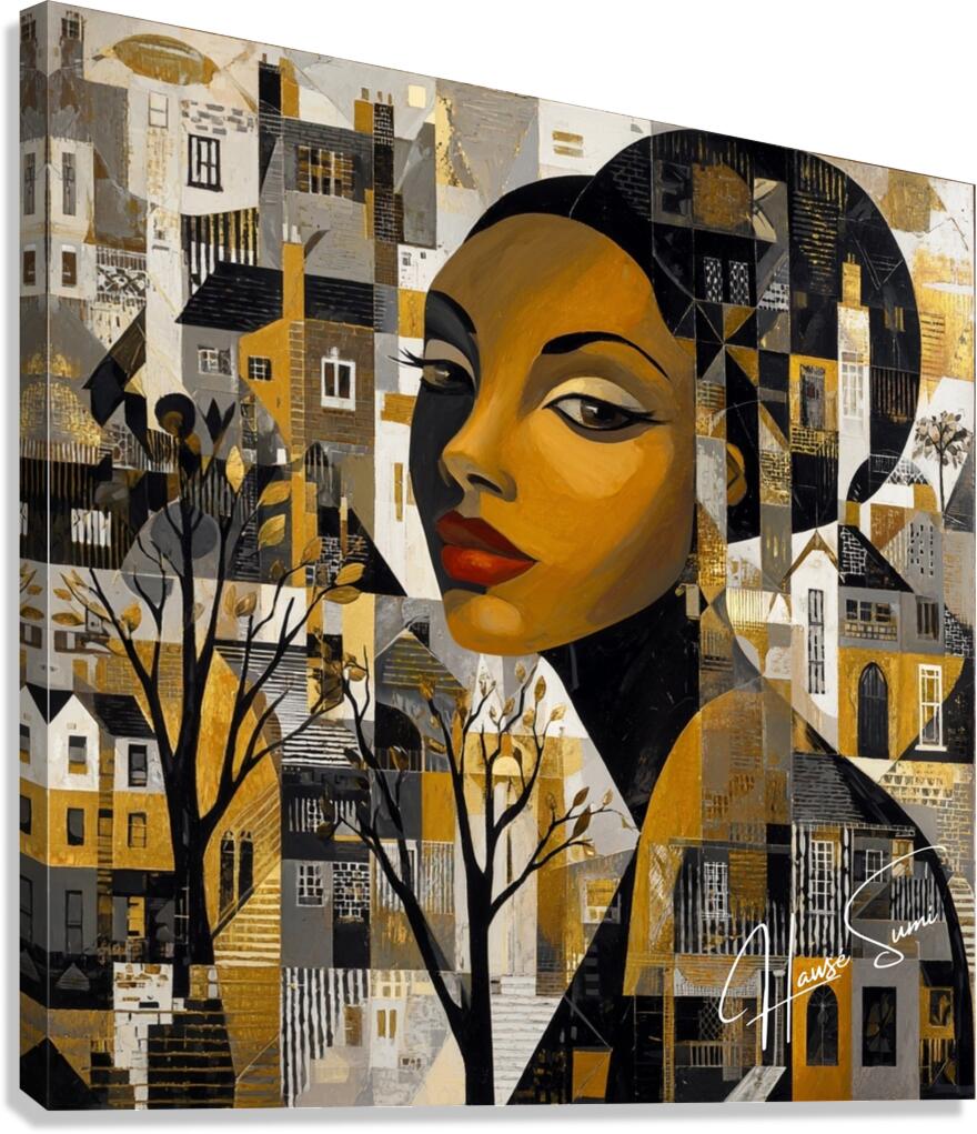 City of Quiet Power Canvas Print