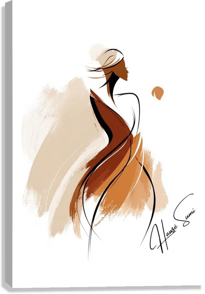 Windborne Grace Canvas Print