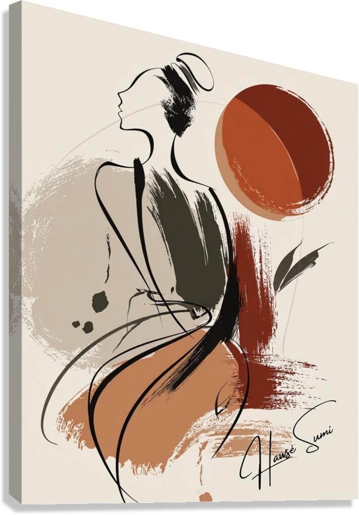 Solar Poise Canvas Print