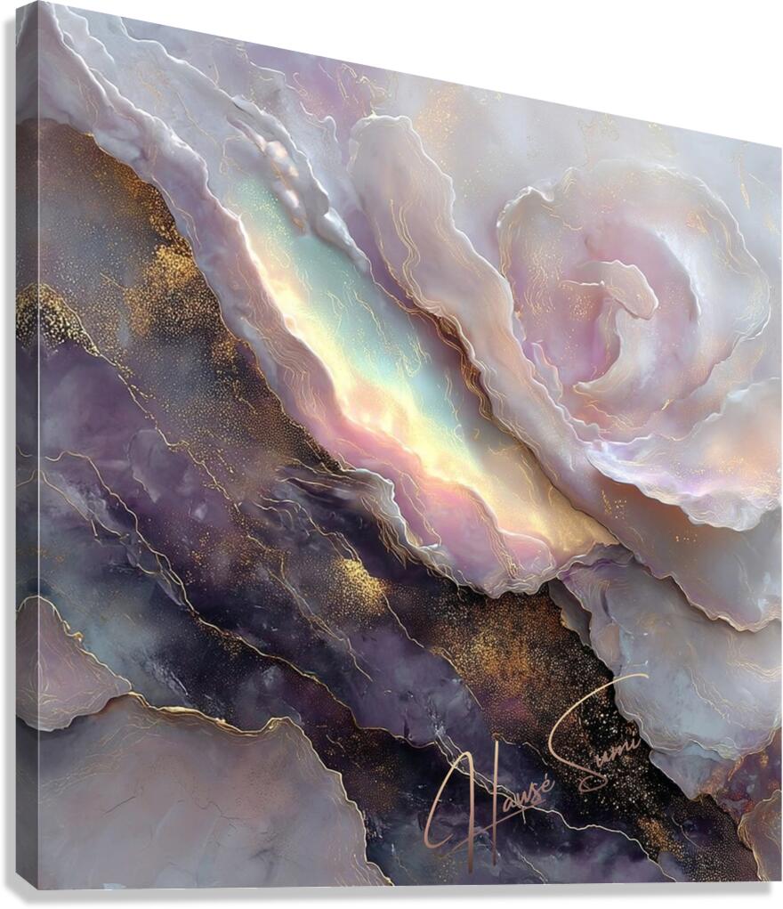 Fracture of the Luminous Veil Canvas Print