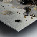 Controlled Chaos  Metal print