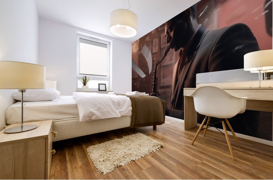 Echoes of Elegance Mural print