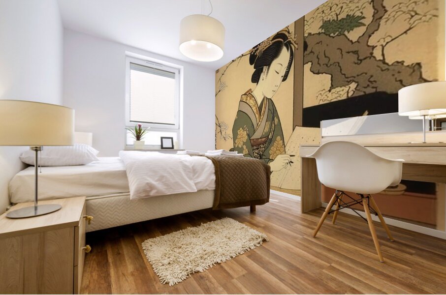 Whispering Blossoms Mural print