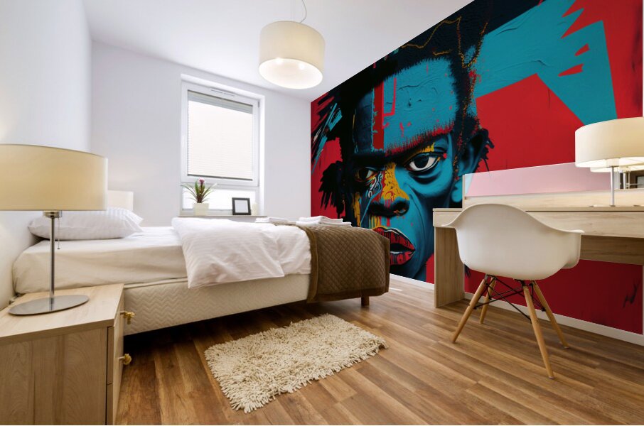 Urban Warrior Mural print