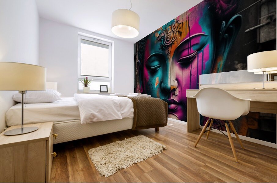 Divine Reflection Mural print